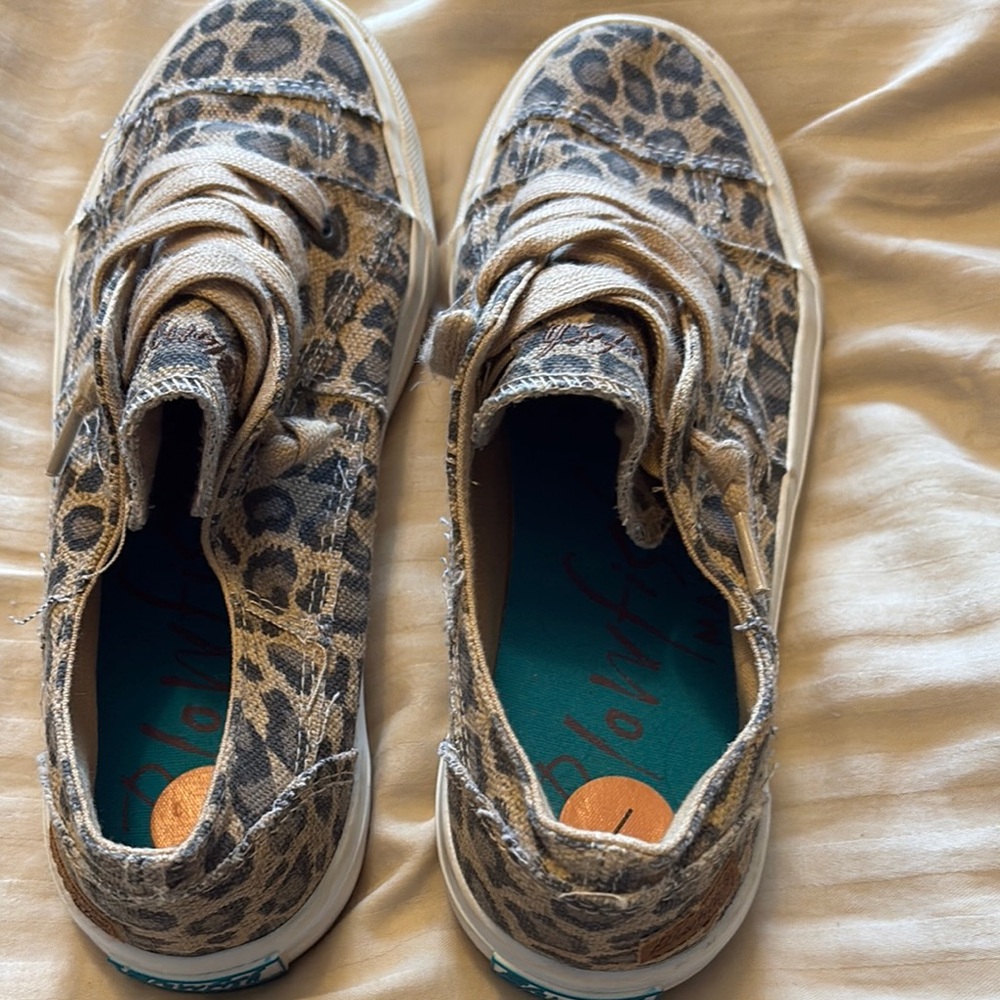 Leopard Print Sneakers